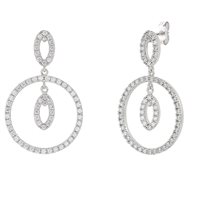 Orecchini Artlinea Donna in Argento Zircone ZOR1260-LB - ZOR1260-LB